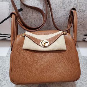 Rare 2021 Hermes Lindy 16 - New w/ Stickers & Box